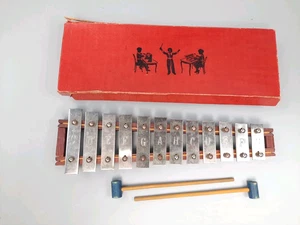 Vintage --  Xylophon mit original Karton OVP  --  Musik 50er Jahre - Bild 1 von 11