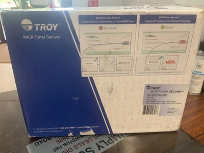 TroyMICR TÓNER SEGURO 02-81676-00 UNO ALTO RENDIMIENTO Foto 1 de 3