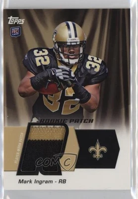 2011 Topps Rookie Patch Mark Ingram #HRP-MI Patch RC - Image 1 of 2