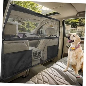 Dog Barrier for Car,50" Wide for Trucks SUV Sedans Pet Restraint Car - Picture 1 of 7