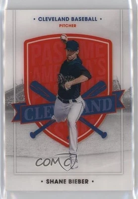 2021 Panini Chronicles America's Pastime Shane Bieber #79 - Image 1 of 2