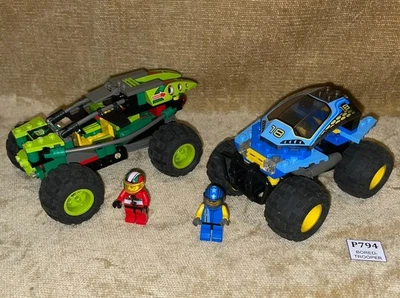 LEGO Sets: Drome Racers: 4585-1 NITRO PULVERIZER & 8356-1 JUNGLE MONSTER 100% - Image 1 of 4