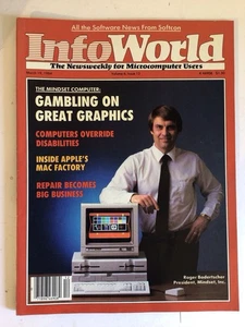 InfoWorld Magazine - March 19, 1984 - Volume 6 Issue 12 - Roger Badertscher - Picture 1 of 1