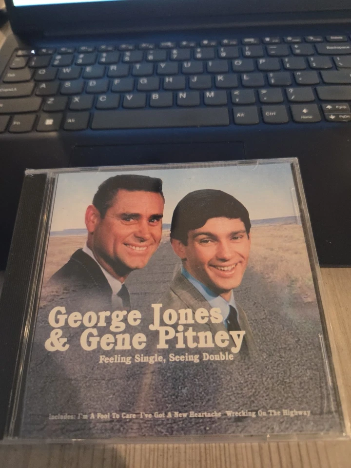 CD N36  - George Jones - Gene Pitney - Feeling Single Seeing Double - Sealed - Image 1 of 2