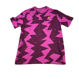 JORDAN Jumpman Printed Poolside Tee Active Fuchsia Men's SZ XL NWT - Picture 1 of 7