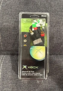 New Original Microsoft Xbox Advanced AV Pack Audio Video Cables Wire! Authentic! - Picture 1 of 4