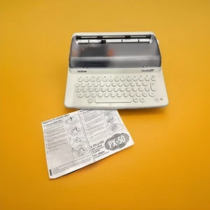 Brother PX-50 elektronische Schreibmaschine defekte Batterien innen ausgelaufen - Bild 1 von 20