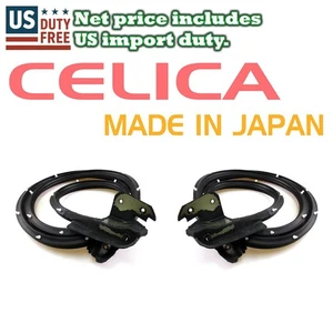 FOR TOYOTA CELICA TA22 TA23 RA25 RA28 OEM FR DOORS INNER LOWER WEATHERSTRIP PAIR - Picture 1 of 6
