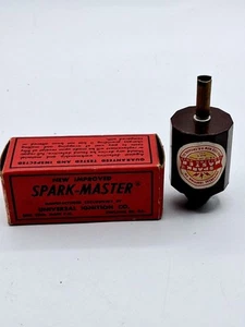 Vintage 1950’s Universal Ignition Company 6v-12v Spark-Master Ignition Unit - Foto 1 di 6