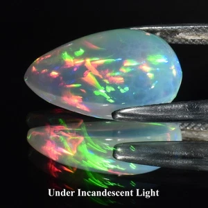 💎Raro ópalo de cristal transparente natural de 7,07 quilates con juego de colores - gema de Etiopía - Imagen 1 de 5