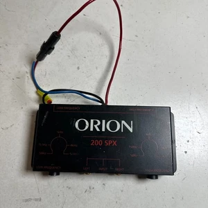 Orion 200 SPX Negro Retro Coche Audio 2 Vías Activo Electrónico Crossover - Imagen 1 de 11