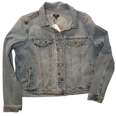 Chaqueta vaquera Express para mujer azul vaquero clásico camionero occidental talla XL Foto 1 de 4