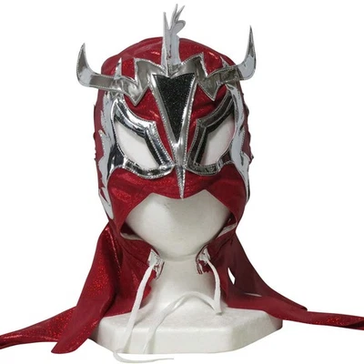 Máscara de lucha libre Ultimo Dragon réplica roja Lucha Libre Pro máscara de lucha libre Foto 1 de 4