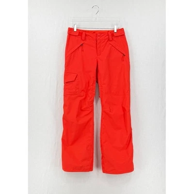 Pantalones de esquí aislados THE NORTH FACE Freedom para mujer rojos medianos snowboard aislados Foto 1 de 4