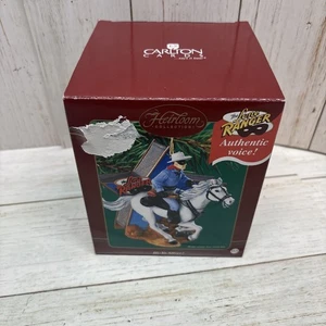 Carlton Cards The Lone Ranger Hi Yo Silver! Heirloom Ornament w Box #113 Sound - Picture 1 of 3