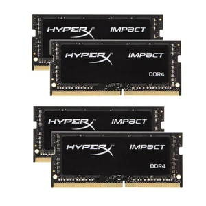HyperX Impact 32GB Kit 4x 8GB DDR4 2666MHz HX426S15IB/8 Laptop Memory SODIMM RAM - Picture 1 of 10