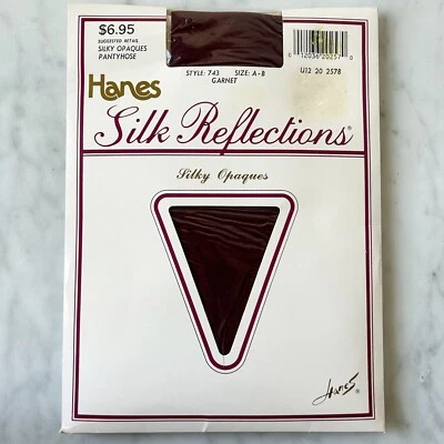 Колготки Hanes Silk Reflections Silky Opaques цвет гранат размер A-B - Изображение 1 из 4