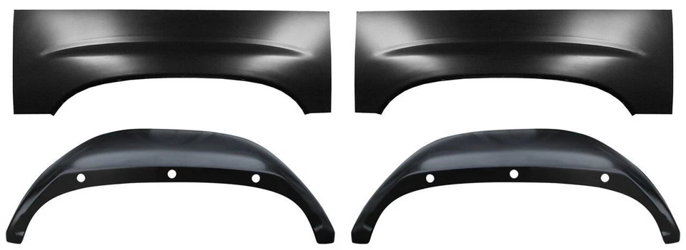 1999-2006 Chevy Gmc Pickup Rear Upper Arches W/Outer Wheel Houses 4 Pc Kit Foto 1 de 1