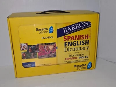 Rosetta Stone Español Spanish Latin Levels 1-5 Set W/(Earbuds) NIB - Image 1 of 3