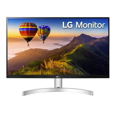 LG 27" Full HD IPS 1080p 3-Side Borderless Monitor 75hz 5ms w/Freesync 27MN60T-W - Image 1 of 2