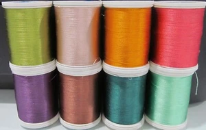 Sulky Rayon 40wt Machine Embroidery Thread 850 yds. x 8 spools - Picture 1 of 5