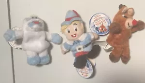 Starbucks Coleccionista Títeres de Dedo Rudolph Lote de 3 Bumble Hermey Con Etiquetas - Imagen 1 de 1