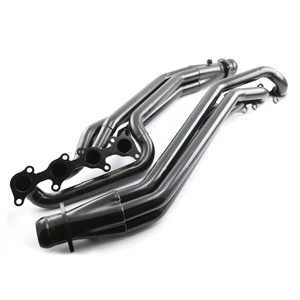 Ford Mustang 2011-2013 Long Tube Black Steel Exhaust Header - Picture 1 of 4