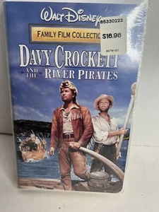 Davy Crockett And The River Pirates VHS brand new Disney - Picture 1 of 9