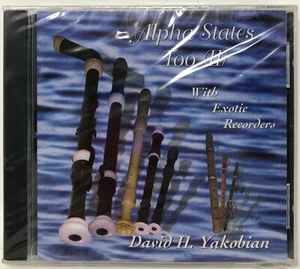 New sealed David H. Yakobian - Alpha States Too II with Exotic Recorders 2 CD - Picture 1 of 2