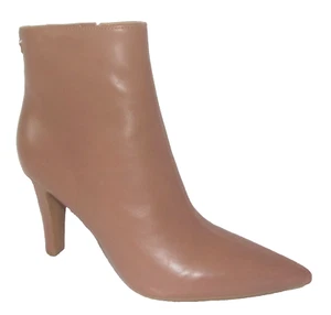 Nuevo Nine West Cale 9X9 Cuero Natural Punta Botines Zapatos 9 M - Imagen 1 de 7