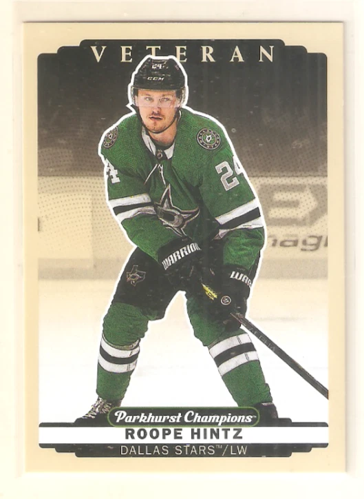Roope Hintz 2022-23 Parkhurst Champions Base Card #137 Stars - Image 1 of 1