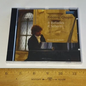 Bernd Glemser CD 4 Ballades / 4 Scherzi by Chopin OEHMS Classics SEALED - Imagen 1 de 4