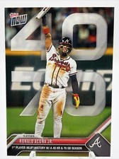 🔥RONALD ACUNA JR. 2023 TOPPS NOW #927 ATLANTA BRAVES🔥40 HR & 70 SB