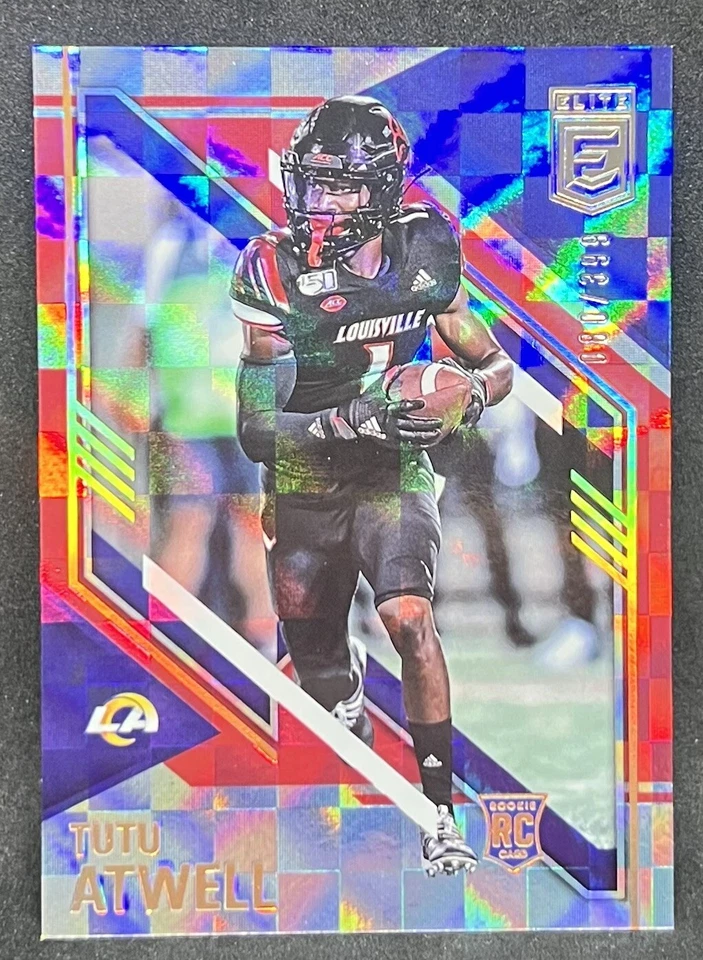 Tutu Atwell Rookie 2021 Elite Red #/399 Rams RC - Image 1 of 1