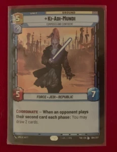 Ki-Adi-Mundi - Star Wars Unlimited Twilight of the Republic Legendary Foil - Bild 1 von 1