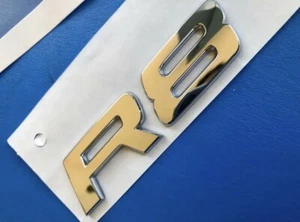 Audi R8 Rear Trunk Badge Original 4208537412ZZ OEM GT V8 V10 - Picture 1 of 12