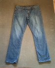 Calvin Klein Mens Blue Slim Denim Jeans Size W38 L32