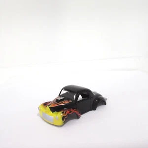 JOHNNY LIGHTNING T-JET 500 SLOT CAR HO WILLY'S GASSER BLK/FLAMES "BODY ONLY" NEW - Picture 1 of 6