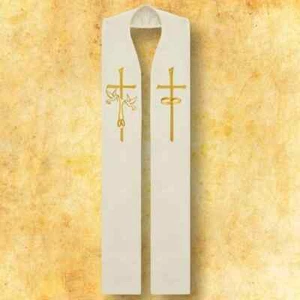 Estola de boda bordada "Sottile" - Imagen 1 de 4