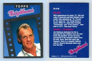 Alan Dale As Jim Robinson #30 Neighbours Series 1 Topps 1988 Trading Card - Picture 1 of 1