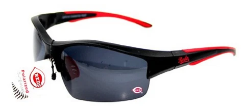 Cincinnati Reds MLB Half Frame Blade Sunglasses Polarized UV Lenses Cover