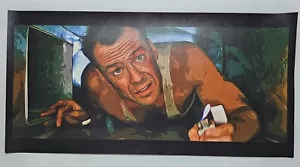 Die Hard Filmszene 12" x 24" Poster Cartoon Animation Poster Vinyl Qualität PVC - Bild 1 von 7