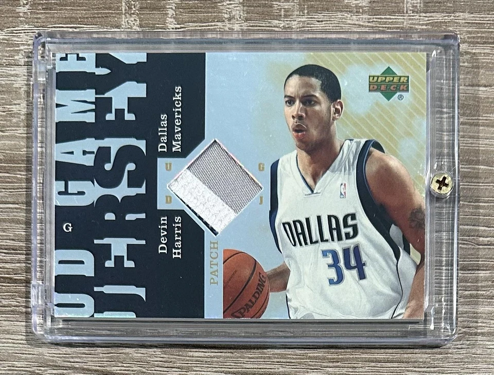 2006-07 UD Reserve #UD-DH Devin Harris Game Patch - Image 1 of 2
