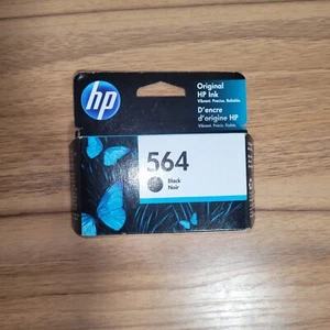 HP 564 Black Original Ink Cartridge, CB316WN New Sealed Exp Dec 2023 - Picture 1 of 3