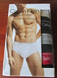 NEW Calvin Klein 5 Pack Classic Fit 100% Cotton Brief MENS 2XL Black Multi $69.5 - Picture 1 of 6