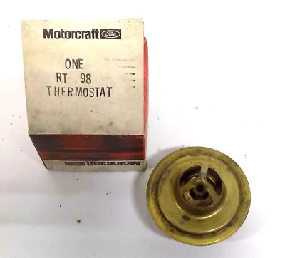 NOS FORD MOTORCRAFT RT-98 THERMOSTAT - Image 1 of 3