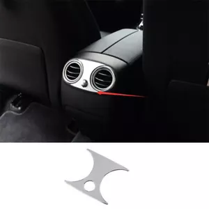 Cubierta de ventilación con salida de aire para Mercedes-Benz GLC 2016-2021 acero plateado - Imagen 1 de 7