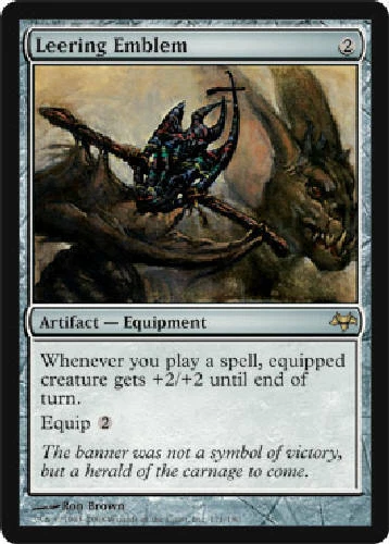 LEERING EMBLEM Eventide MTG Magic the Gathering Cards DJMagic - Image 1 of 1