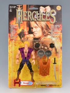 Vintage Toy Biz Hercules Action Figure - Iolaus Catapult Battle Gear *MOC* - Picture 1 of 2