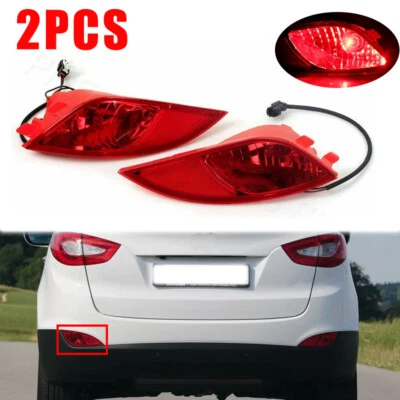 1Pair For Hyundai IX35 2010-15 2Pcs Rear Bumper Brake Light Tail Light Stop Lamp — 第 1/4 张图片